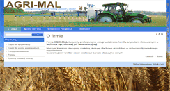 Desktop Screenshot of agri-mal.pl