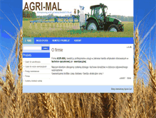 Tablet Screenshot of agri-mal.pl